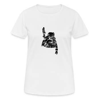 Special Forces U.S.Army Soldier Navy Seals - Women's Breathable T-Shirt - white - Front - AI Model Female 172 dark (172cm)
