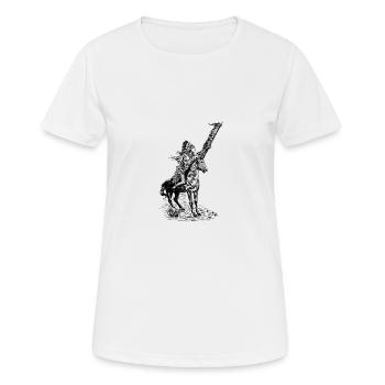 Indian - Women's Breathable T-Shirt - white - Front - AI Model Female 172 dark (172cm)