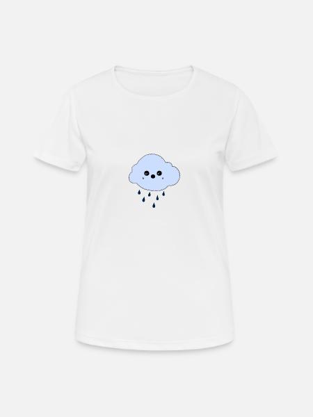Cloud - Women's Breathable T-Shirt - white