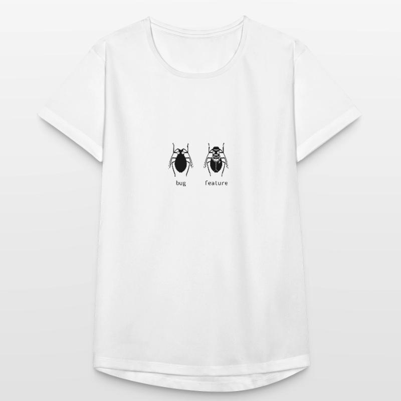 Bug oder Feature Frauen T-Shirt atmungsaktiv