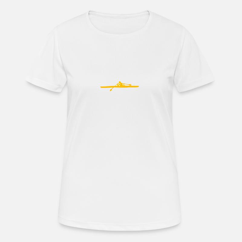 rower - Women's Breathable T-Shirt - white