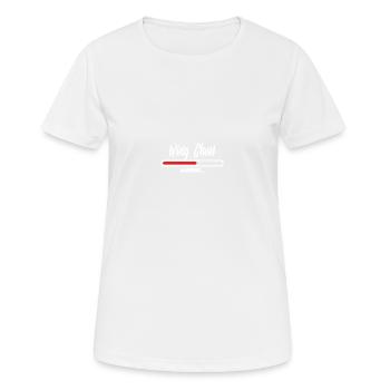 Wing Chun loading - Women's Breathable T-Shirt - white - Front - AI Model Female 172 dark (172cm)