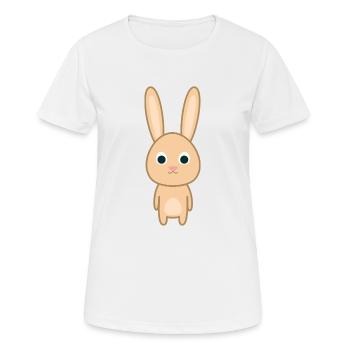 Hare - Women's Breathable T-Shirt - white - Front - AI Model Female 172 dark (172cm)