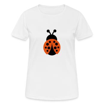 Coccinelle - T-shirt respirant Femme - blanc - Devant - AI Model Female 172 dark (172cm)
