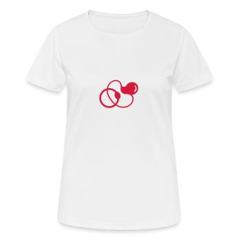 pacifier - Baby - Women's Breathable T-Shirt - white - Front - AI Model Female 172 dark (172cm)