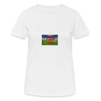 flagromaniinmydna - T-shirt respirant Femme - blanc - Devant - AI Model Female 172 dark (172cm)