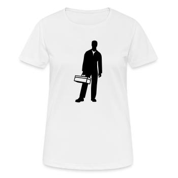 Craftsman - Women's Breathable T-Shirt - white - Front - AI Model Female 172 dark (172cm)
