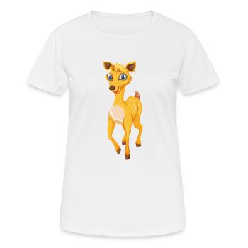 Safari Zoo Animal Safari Zoo - T-shirt respirant Femme - blanc - Devant - AI Model Female 172 dark (172cm)