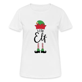Petit elfe - T-shirt respirant Femme - blanc - Devant - AI Model Female 172 dark (172cm)