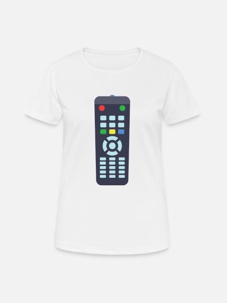 Remote control - Women's Breathable T-Shirt - white