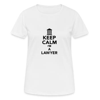 Anwalt - Frauen T-Shirt atmungsaktiv - Weiß - Vorne - AI Model Female 172 dark (172cm)