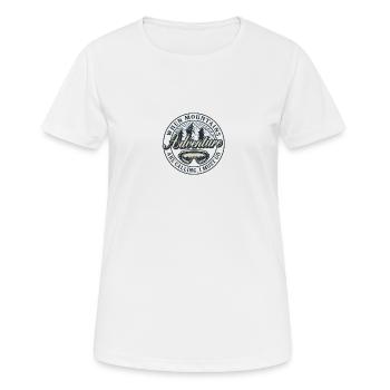 Aventure - T-shirt respirant Femme - blanc - Devant - AI Model Female 172 dark (172cm)