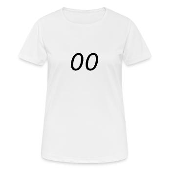 Double zéro - T-shirt respirant Femme - blanc - Devant - AI Model Female 172 dark (172cm)
