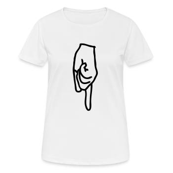 arrow - Women's Breathable T-Shirt - white - Front - AI Model Female 172 dark (172cm)