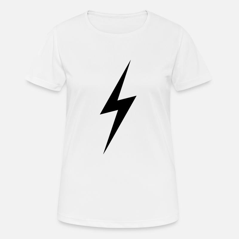 lightening3 - Women's Breathable T-Shirt - white