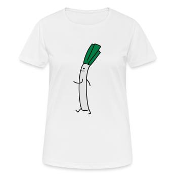 illustrious (b) - T-shirt respirant Femme - blanc - Devant - AI Model Female 172 dark (172cm)