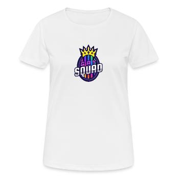 Gay squad. Gay pride. Pride month. - T-shirt respirant Femme - blanc - Devant - AI Model Female 172 dark (172cm)