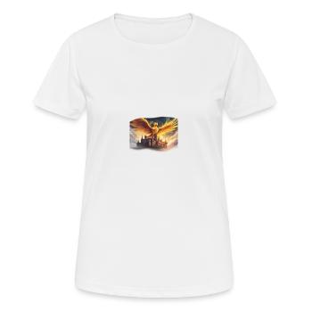 Phoenix - Women's Breathable T-Shirt - white - Front - AI Model Female 172 dark (172cm)