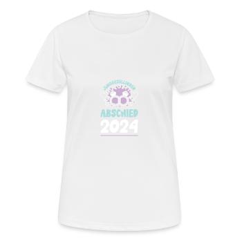 Junggesellinnen Abschied 2024 Jga - Frauen T-Shirt atmungsaktiv - Weiß - Vorne - AI Model Female 172 dark (172cm)
