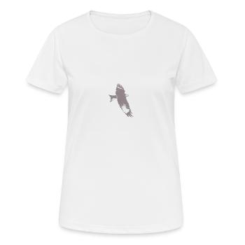 Eagle, falcon, falcon - Women's Breathable T-Shirt - white - Front - AI Model Female 172 dark (172cm)