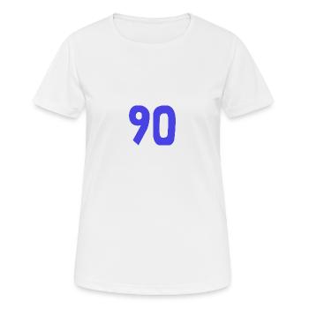 JAHRESTAG. ALLES GUTE ZUM GEBURTSTAG. ALLES GUTE ZUM GEBURTSTAG - Frauen T-Shirt atmungsaktiv - Weiß - Vorne - AI Model Female 172 dark (172cm)