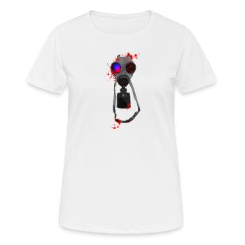 Bloody Warzone V2 - Frauen T-Shirt atmungsaktiv - Weiß - Vorne - AI Model Female 172 dark (172cm)