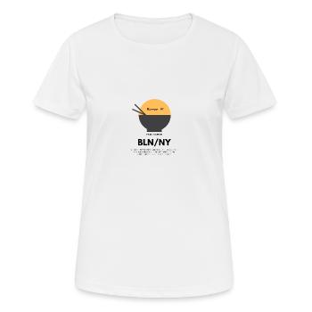 Ramen! - Women's Breathable T-Shirt - white - Front - AI Model Female 172 dark (172cm)