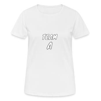 Team Team Team Sports Group Club - Women's Breathable T-Shirt - white - Front - AI Model Female 172 dark (172cm)