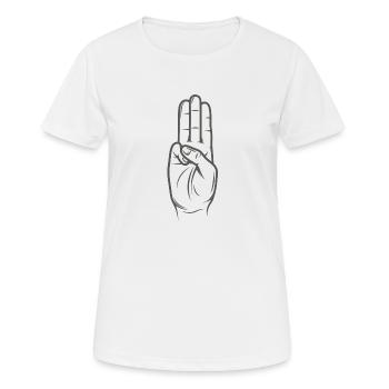 Tribute von Panem - Hunger Games - Women's Breathable T-Shirt - white - Front - AI Model Female 172 dark (172cm)