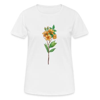 Florist Flower Plant Nature Gardener - Women's Breathable T-Shirt - white - Front - AI Model Female 172 dark (172cm)