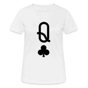 Lady cross - Women's Breathable T-Shirt - white - Front - AI Model Female 172 dark (172cm)