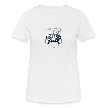 Console - Women's Breathable T-Shirt - white - Front - AI Model Female 172 dark (172cm)