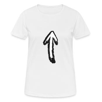 Arrow - Women's Breathable T-Shirt - white - Front - AI Model Female 172 dark (172cm)