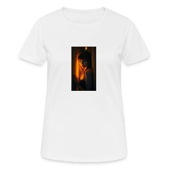 SWS MINUIT - T-shirt respirant Femme - blanc - Devant - AI Model Female 172 dark (172cm)