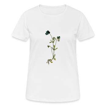 herbes thym romarin persil origan aneth - T-shirt respirant Femme - blanc - Devant - AI Model Female 172 dark (172cm)