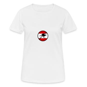 No Kangaroos in Austria - Women's Breathable T-Shirt - white - Front - AI Model Female 172 dark (172cm)