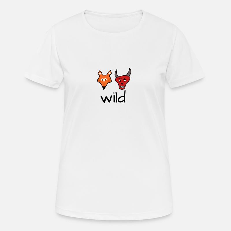 Hopping mad - Women's Breathable T-Shirt - white