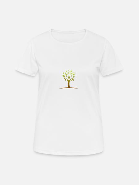 Tree - Women's Breathable T-Shirt - white