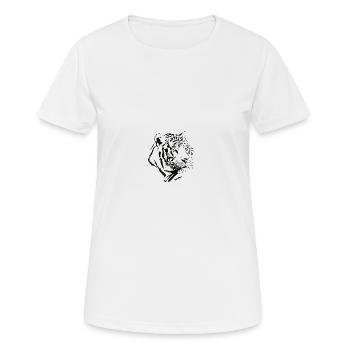 Wildtiere - Frauen T-Shirt atmungsaktiv - Weiß - Vorne - AI Model Female 172 dark (172cm)