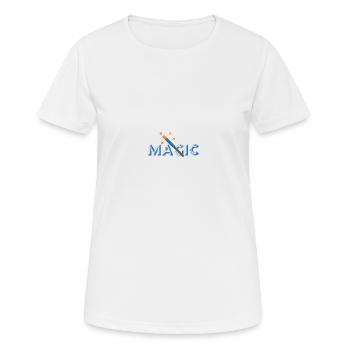 Magic - Women's Breathable T-Shirt - white - Front - AI Model Female 172 dark (172cm)