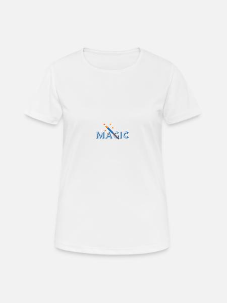 Magic - Frauen T-Shirt atmungsaktiv - Weiß