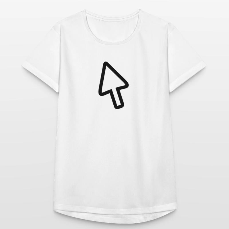 Mouse pointer mouse computer gift for gamers Women's Breathable T-Shirt