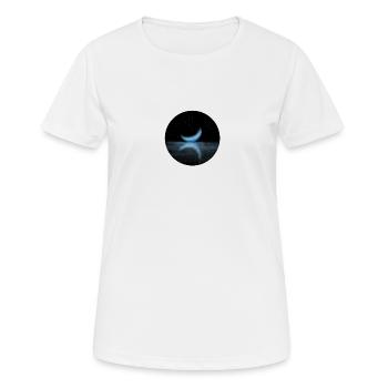 Moon - Women's Breathable T-Shirt - white - Front - AI Model Female 172 dark (172cm)