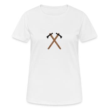 Axe - Women's Breathable T-Shirt - white - Front - AI Model Female 172 dark (172cm)