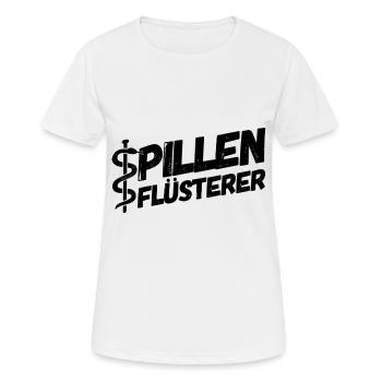 Apotheker Apotheke Pharmazeut - Frauen T-Shirt atmungsaktiv - Weiß - Vorne - AI Model Female 172 dark (172cm)