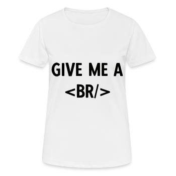 Software Ingenieur Informatiker Programmierer - Frauen T-Shirt atmungsaktiv - Weiß - Vorne - AI Model Female 172 dark (172cm)
