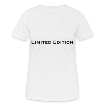 limited edition - Frauen T-Shirt atmungsaktiv - Weiß - Vorne - AI Model Female 172 dark (172cm)