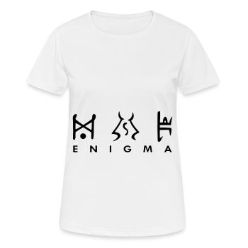 d2r runeword Enigma - Women's Breathable T-Shirt - white - Front - AI Model Female 172 dark (172cm)