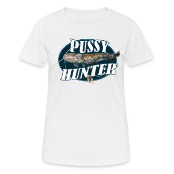 Catfish hunter - Women's Breathable T-Shirt - white - Front - AI Model Female 172 dark (172cm)