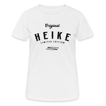 Heike Limited Edition - Frauen T-Shirt atmungsaktiv - Weiß - Vorne - AI Model Female 172 dark (172cm)
